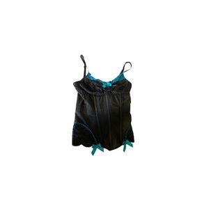 🆕 Coquette Black & Teal Bustier - Women’s Size Medium